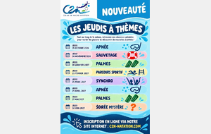 Nouveauté ! Les jeudis à thèmes